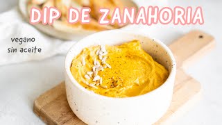 Dip de Zanahoria  Vegano  SIN ACEITE [upl. by Gaiser818]