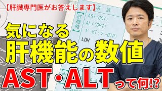 健康診断で気になる肝機能！ AST・ALTはこれだけ覚えとけ！！教えて秋山先生 No67 [upl. by Adrianne391]