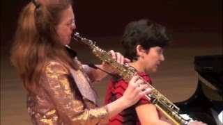 Bach’s Double Concerto mvt II performed by Susan Fancher Branford Marsalis and Inara Zandmane [upl. by Traweek]