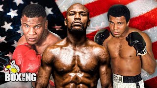 10 Greatest American Boxers in History Ranked  Boxing News [upl. by Enirehs]