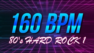 160 BPM  80s Hard Rock  44 Drum Track  Metronome  Drum Beat [upl. by Khorma]