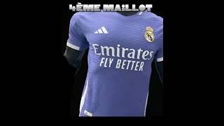 Les maillot 20242025 du Real Madrid [upl. by Yllut157]