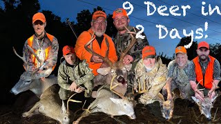 9 Deer in TWO DAYS MD Early MuzzleloaderDEER DRIVES [upl. by Hagen]