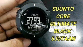 JAM TANGAN SUUNTO CORE ULTIMATE BLACK [upl. by Atsillac696]