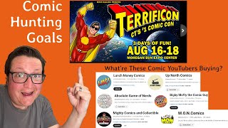 Terrificon 2024  Comic book Hunting Goals with Fellow YouTubers [upl. by Allemap]