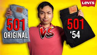 Which Jean Is Better  Levis 501 Original vs 501 54 [upl. by Aan198]