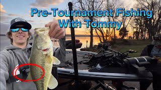 PreTournament with Tommy  Friends Potomac River BASS FISHING 🎣 [upl. by Etti]