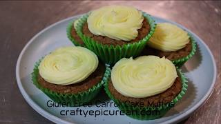 GLUTEN FREE Carrot Cake Muffins  yes they are possible [upl. by Aiet]