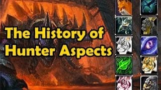 The History of Hunter Aspects Vanilla WoW to Mists [upl. by Atiuqnahs]