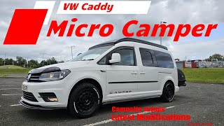 VW Caddy Campervan FULLY CONVERTED [upl. by Hpesoy]