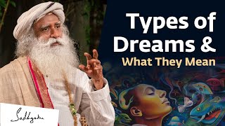 Types of Dreams amp Their Meaning – Everything You Need To Know  Sadhguru [upl. by Nutsud431]