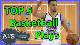 Top 5 Offensive Basketball Plays [upl. by Maia340]