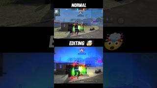 Normal  Editing 🌀  FREE FIRE SHORT EDIT [upl. by Aniraz]