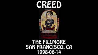 Creed  19980614  San Francisco CA  The Fillmore Audio SBD [upl. by Sunshine]