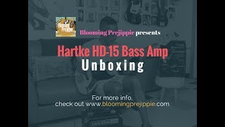 Hartke Bass Amp Unboxing [upl. by Namielus]