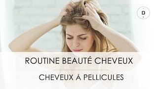 Lutter contre les pellicules  Routine cheveux [upl. by Haimorej]