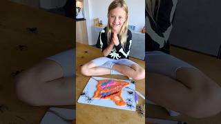 Lia macht Schleim selber lernen slime kindervideo selbstgemacht diy basteln kinder schleim [upl. by Anitirhc]