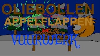 Oliebollen Appelflappen en Vuurwerk  Club Penguin animatie 5 [upl. by Eiddal]