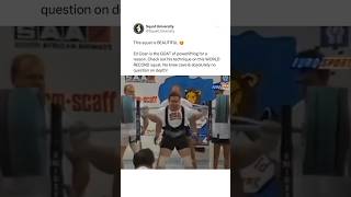 He Set A Squat WORLD RECORD [upl. by Pelagi]