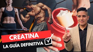 CREATINA MONOHIDRATADA✅ Guia definitiva para aumentar masa muscular con HIPERTROFIA MUSCULAR [upl. by Paehpos]