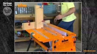 Finger Jointing With Triton Workcentre  Triton Heritage [upl. by Adoree]