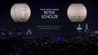 Fields Medal to Peter Scholze [upl. by Namaan]