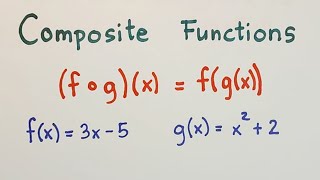 Composition of Functions  Grade 11  General Mathematics [upl. by Gnurt941]