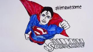 DRAW MY LIFE  Superman Man of Steel [upl. by Elga252]