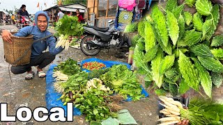 Local Vegetables 🥗 Available in Market  village life 😇🥰 [upl. by Broucek363]