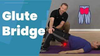 Glute Bridge Exercise  The correct way of doing it [upl. by Relyuhcs]