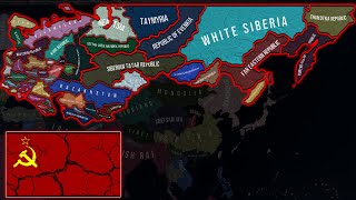 What if Soviet Union Balkanized in 1936  Hoi4 Timelapse [upl. by Georges]