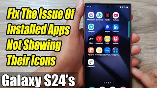 How to Fix App Icons Disappear on Samsung Phone Icon Not Showing [upl. by Jolene982]