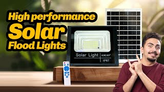 Best Solar Led Flood Light Solar Led Flood Lights Outdoor [upl. by Hcurob]