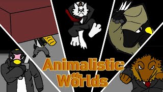 Animalistic Worlds Every AdvancedSpecial Attack [upl. by Calandra]