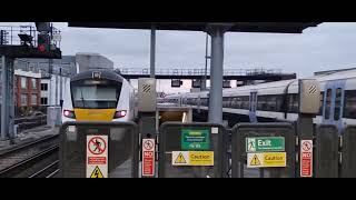 British Rail Class 700 700103  700141 at London Bridge [upl. by Eglantine]