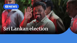 Sri Lanka elects leftleaning Anura Kumara Dissanayake as president  ABC News [upl. by Ynohtnacram111]