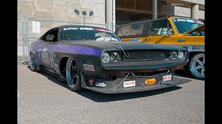 SEMA 2023  Ellsworth Racing  1970 Dodge Challenger Hellcat [upl. by Ellinehc]