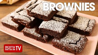 BROWNIES di Benedetta Rossi  Ricetta TV Fatto in Casa per Voi [upl. by Aleacin903]