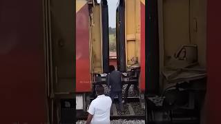 Railway accident shortsvideos viralvideos [upl. by Inohs]