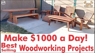 Money Making Woodworking Projects for Spring  Start now get ready [upl. by Vanderhoek788]