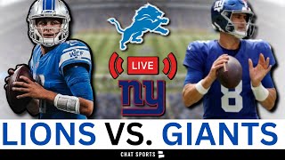 Lions vs Giants Live Streaming Scoreboard PlayByPlay Game Audio amp Highlights  NFL Preseason [upl. by Siegfried440]