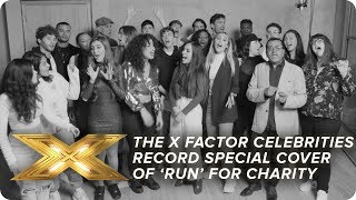 The X Factor Celebrities record special cover of ‘Run’ for charity  X Factor Celebrity [upl. by Etram]