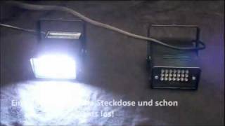 Eurolite Disko Strobe 25 vs Varytec LED Mini Strobe [upl. by Atalante]