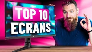 TOP 10 MEILLEURS ECRANS PC GAMER amp CONSOLE [upl. by Kanal]