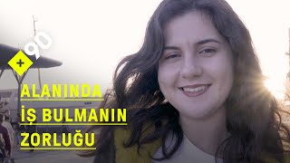 Alanında iş bulamayanlar Görsel iletişim tasarımı mezunu [upl. by Eberle]