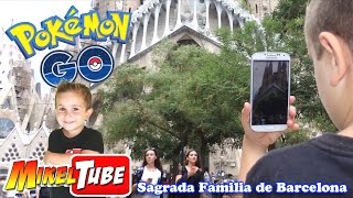 Pokémon GO invade La Sagrada Familia de Barcelona [upl. by Inanak213]