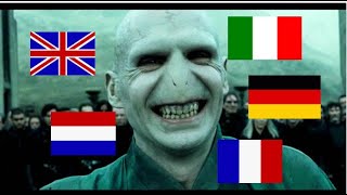 Voldemort laughing like a retard in 5 languages [upl. by Adlaremse871]