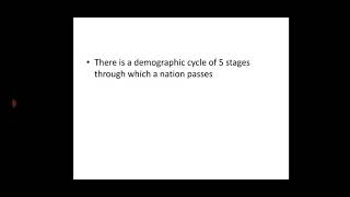 Demographic cycle [upl. by Eeraj]