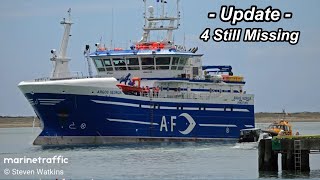 9 Dead 4 Missing 14 Rescued From Sinking Longliner in The South Atlantic Ocean [upl. by Alanah937]