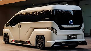 FirstClass Luxury VAN🔥All New 20242025 Toyota HiAce Luxury [upl. by Ardnosak853]